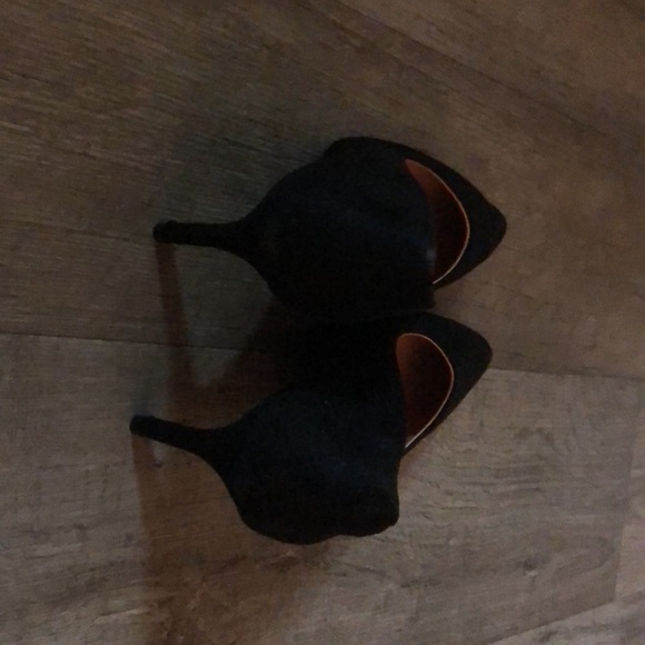 Black suede shoes size 11 - Picture 9 of 9